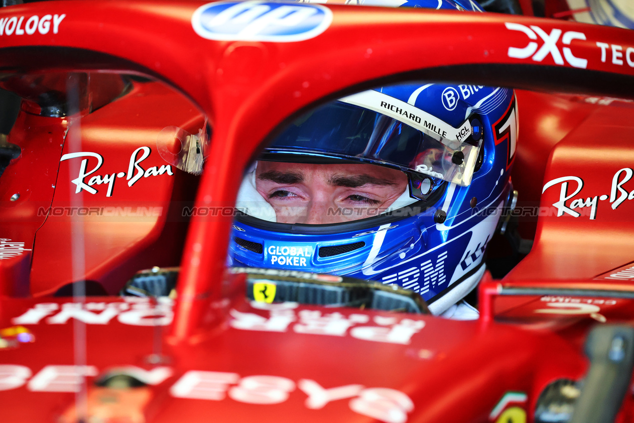 GP MIAMI, Charles Leclerc (MON) Ferrari SF-25.

02.05.2025. Formula 1 World Championship, Rd 6, Miami Grand Prix, Miami, Florida, USA, Sprint Qualifiche Day.

- www.xpbimages.com, EMail: requests@xpbimages.com © Copyright: Batchelor / XPB Images