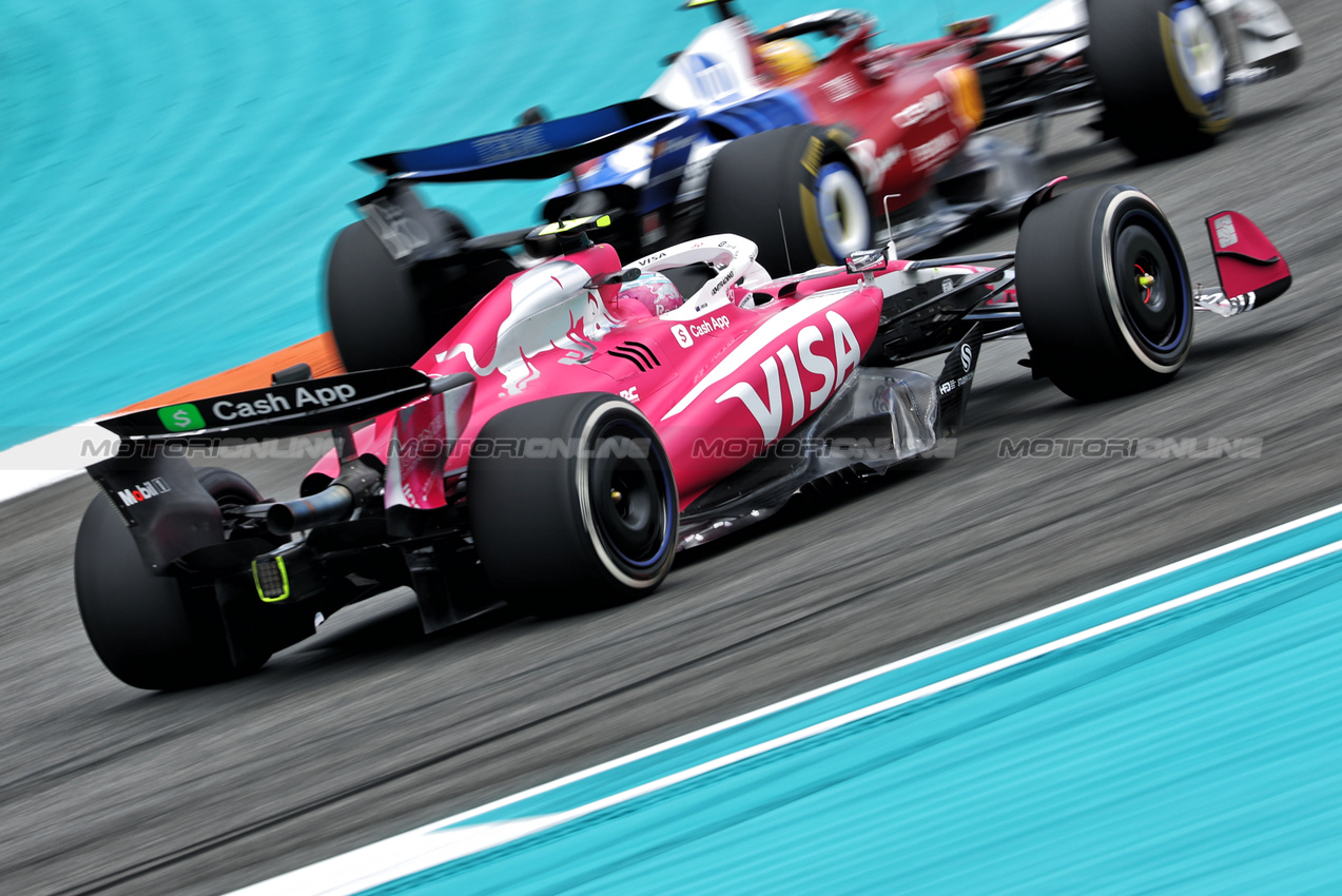 GP MIAMI, Liam Lawson (NZL) Racing Bulls VCARB 02.

02.05.2025. Formula 1 World Championship, Rd 6, Miami Grand Prix, Miami, Florida, USA, Sprint Qualifiche Day.

- www.xpbimages.com, EMail: requests@xpbimages.com © Copyright: Bearne / XPB Images