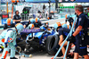 GP MIAMI, Carlos Sainz (ESP) Atlassian Williams Racing FW46 in the pits.

02.05.2025. Formula 1 World Championship, Rd 6, Miami Grand Prix, Miami, Florida, USA, Sprint Qualifiche Day.

- www.xpbimages.com, EMail: requests@xpbimages.com © Copyright: Batchelor / XPB Images