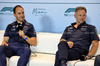 GP MIAMI, (L to R): Oliver Oakes (GBR) Alpine F1 Team Team Principal e Christian Horner (GBR) Red Bull Racing Team Principal in the FIA Press Conference.

02.05.2025. Formula 1 World Championship, Rd 6, Miami Grand Prix, Miami, Florida, USA, Sprint Qualifiche Day.

- www.xpbimages.com, EMail: requests@xpbimages.com © Copyright: Charniaux / XPB Images