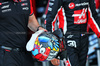 GP MIAMI, The helmet of Esteban Ocon (FRA) Haas F1 Team.

02.05.2025. Formula 1 World Championship, Rd 6, Miami Grand Prix, Miami, Florida, USA, Sprint Qualifiche Day.

- www.xpbimages.com, EMail: requests@xpbimages.com © Copyright: Batchelor / XPB Images