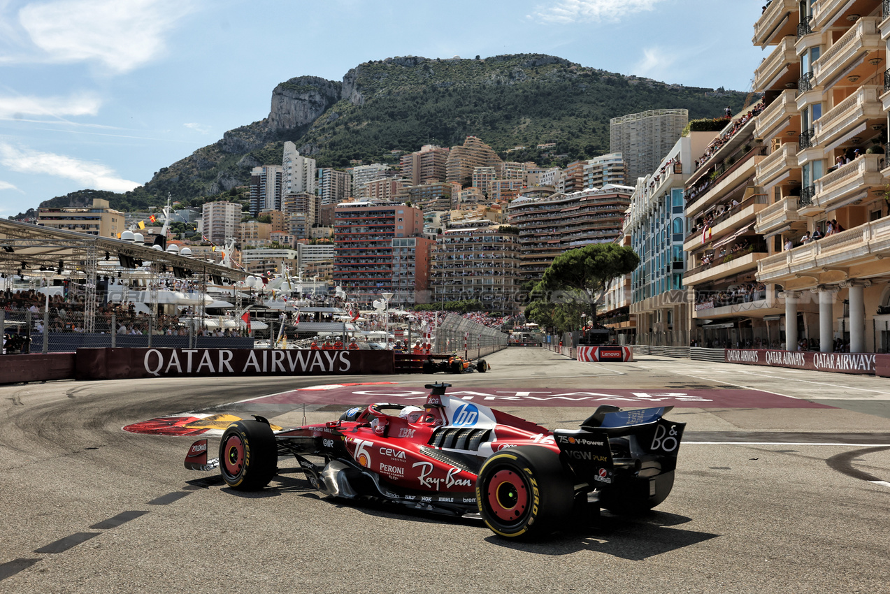 GP MONACO, Charles Leclerc (MON) Ferrari SF-25.

25.05.2025. Formula 1 World Championship, Rd 8, Monaco Grand Prix, Monte Carlo, Monaco, Gara Day.

- www.xpbimages.com, EMail: requests@xpbimages.com © Copyright: Bearne / XPB Images