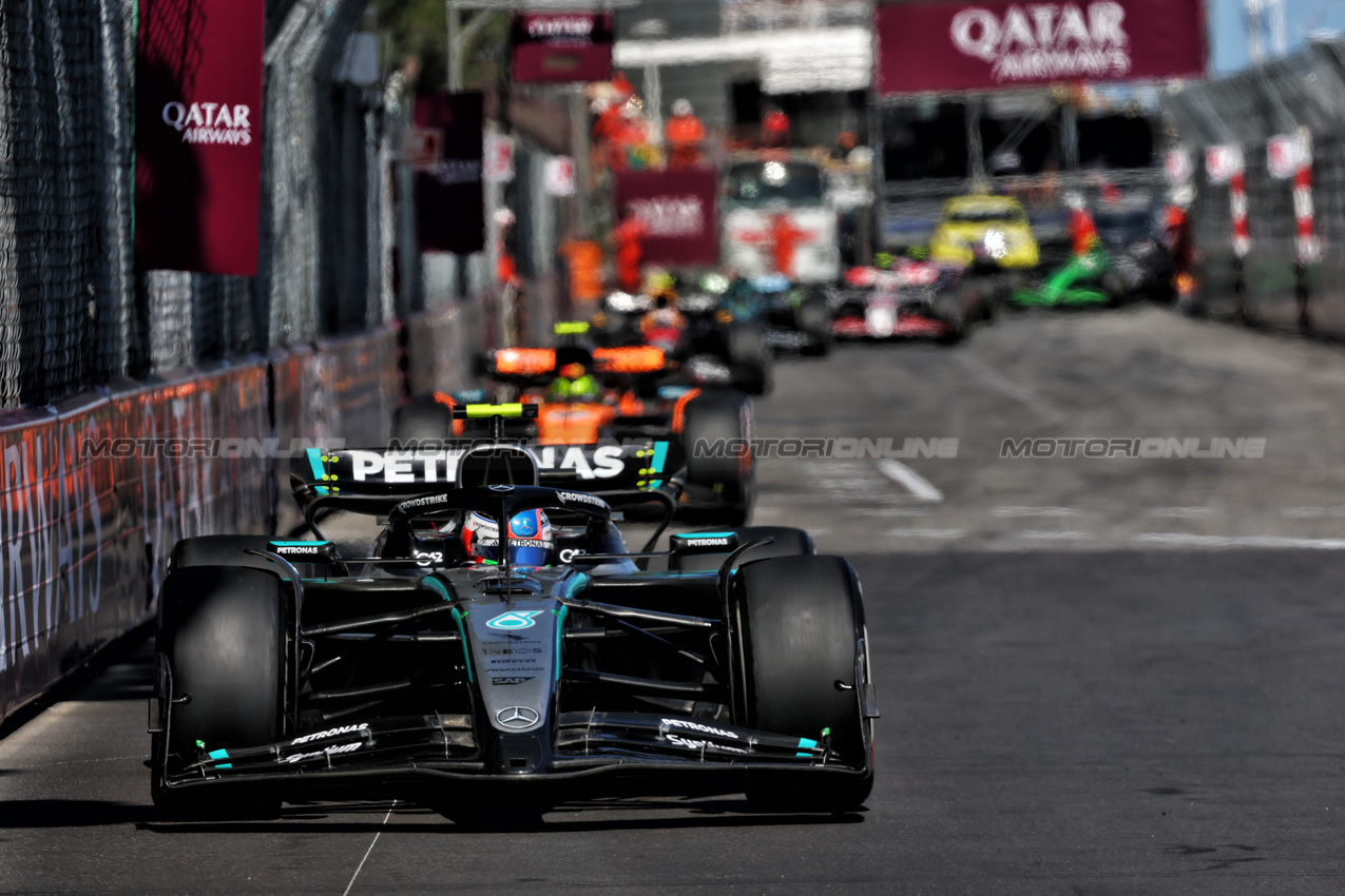 GP MONACO, Andrea Kimi Antonelli (ITA) Mercedes AMG F1 W16.

25.05.2025. Formula 1 World Championship, Rd 8, Monaco Grand Prix, Monte Carlo, Monaco, Gara Day.

- www.xpbimages.com, EMail: requests@xpbimages.com © Copyright: Batchelor / XPB Images
