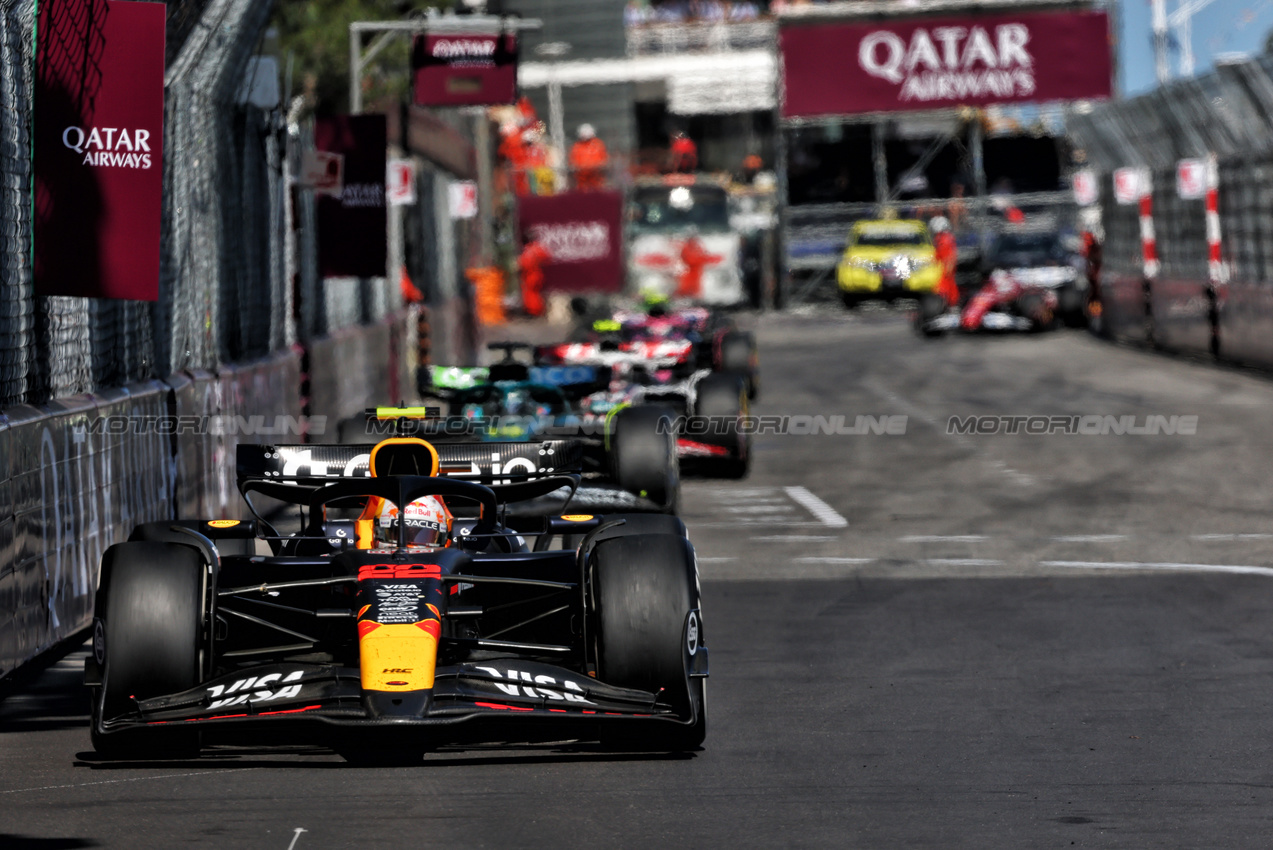 GP MONACO, Yuki Tsunoda (JPN) Red Bull Racing RB21.

25.05.2025. Formula 1 World Championship, Rd 8, Monaco Grand Prix, Monte Carlo, Monaco, Gara Day.

- www.xpbimages.com, EMail: requests@xpbimages.com © Copyright: Batchelor / XPB Images