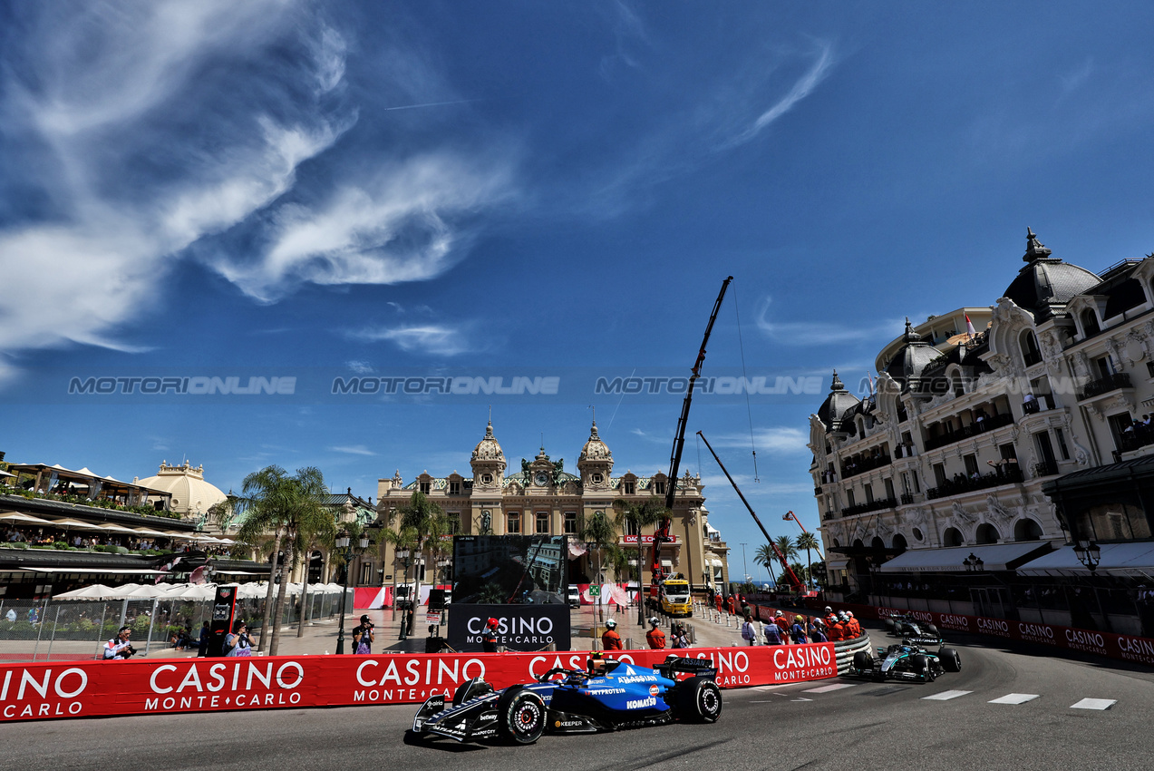 GP MONACO, Carlos Sainz (ESP) Atlassian Williams Racing FW47.

25.05.2025. Formula 1 World Championship, Rd 8, Monaco Grand Prix, Monte Carlo, Monaco, Gara Day.

- www.xpbimages.com, EMail: requests@xpbimages.com © Copyright: Moy / XPB Images