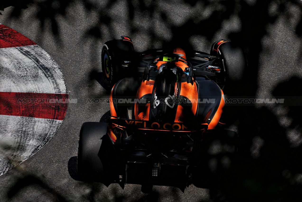 GP MONACO, Lando Norris (GBR) McLaren MCL39.

25.05.2025. Formula 1 World Championship, Rd 8, Monaco Grand Prix, Monte Carlo, Monaco, Gara Day.

- www.xpbimages.com, EMail: requests@xpbimages.com © Copyright: Moy / XPB Images