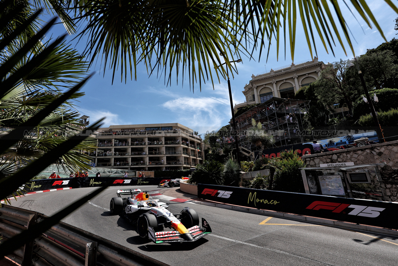 GP MONACO, Isack Hadjar (FRA) Racing Bulls VCARB 02.

25.05.2025. Formula 1 World Championship, Rd 8, Monaco Grand Prix, Monte Carlo, Monaco, Gara Day.

- www.xpbimages.com, EMail: requests@xpbimages.com © Copyright: Moy / XPB Images