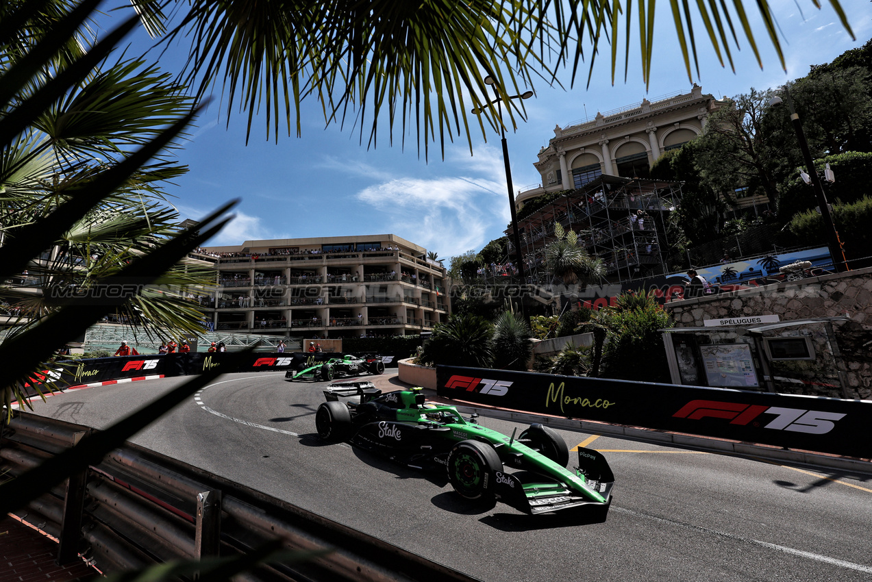 GP MONACO, Gabriel Bortoleto (BRA) Sauber C45.

25.05.2025. Formula 1 World Championship, Rd 8, Monaco Grand Prix, Monte Carlo, Monaco, Gara Day.

- www.xpbimages.com, EMail: requests@xpbimages.com © Copyright: Moy / XPB Images
