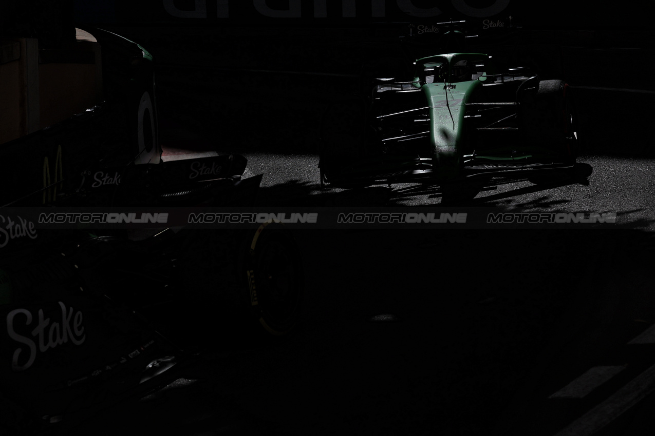 GP MONACO, Nico Hulkenberg (GER) Sauber C45.

25.05.2025. Formula 1 World Championship, Rd 8, Monaco Grand Prix, Monte Carlo, Monaco, Gara Day.

- www.xpbimages.com, EMail: requests@xpbimages.com © Copyright: Moy / XPB Images