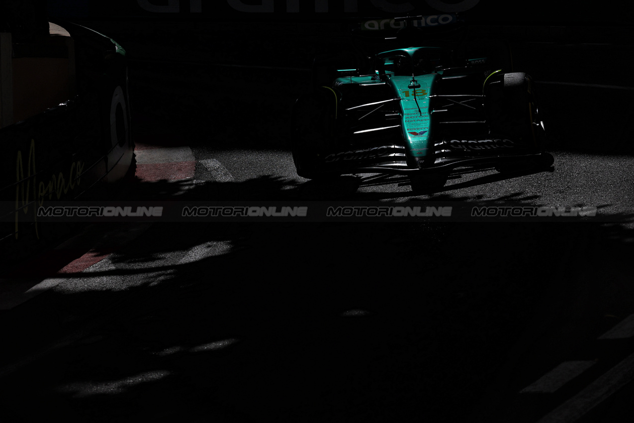 GP MONACO, Lance Stroll (CDN) Aston Martin F1 Team AMR25.

25.05.2025. Formula 1 World Championship, Rd 8, Monaco Grand Prix, Monte Carlo, Monaco, Gara Day.

- www.xpbimages.com, EMail: requests@xpbimages.com © Copyright: Moy / XPB Images