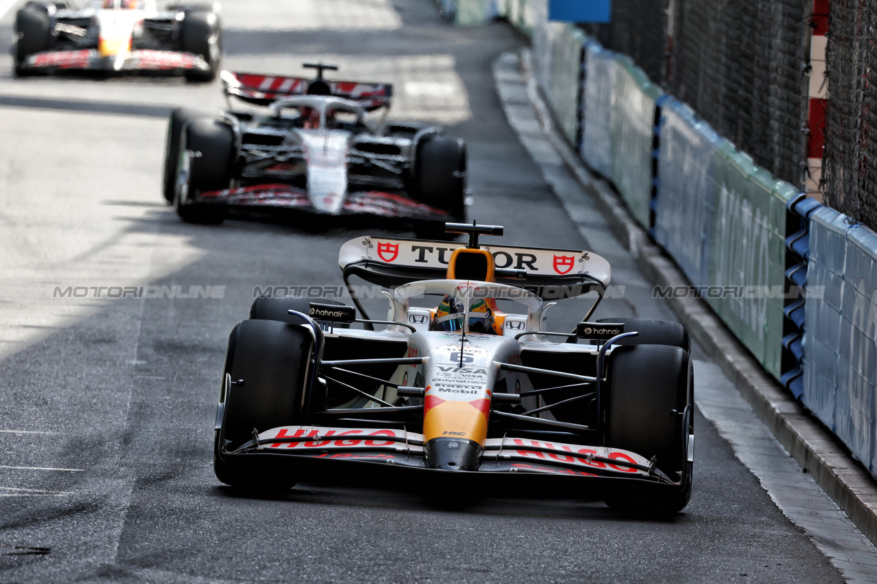 GP MONACO, Isack Hadjar (FRA) Racing Bulls VCARB 02.

25.05.2025. Formula 1 World Championship, Rd 8, Monaco Grand Prix, Monte Carlo, Monaco, Gara Day.

- www.xpbimages.com, EMail: requests@xpbimages.com © Copyright: Moy / XPB Images