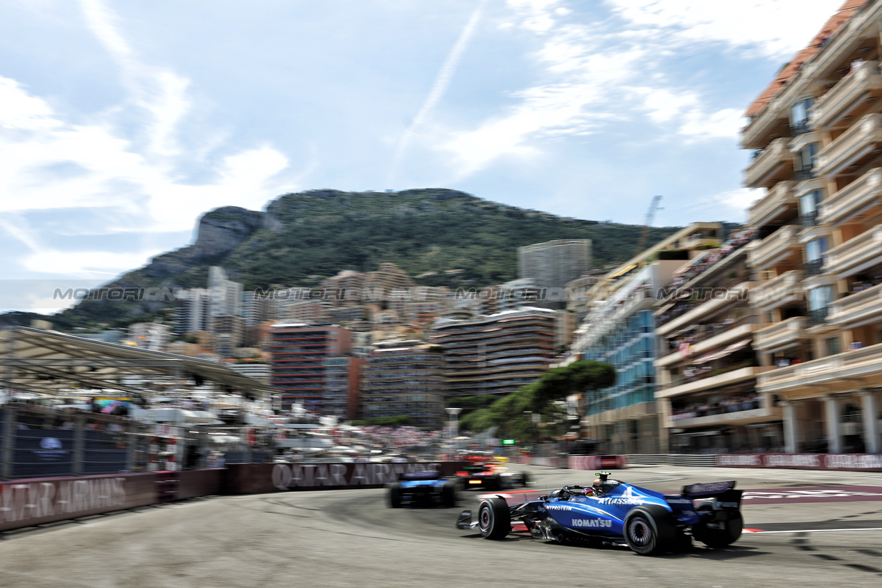 GP MONACO, Carlos Sainz (ESP) Atlassian Williams Racing FW47.

25.05.2025. Formula 1 World Championship, Rd 8, Monaco Grand Prix, Monte Carlo, Monaco, Gara Day.

- www.xpbimages.com, EMail: requests@xpbimages.com © Copyright: Bearne / XPB Images
