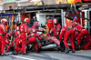 GP MONACO, Lewis Hamilton (GBR) Ferrari SF-25 makes a pit stop.

25.05.2025. Formula 1 World Championship, Rd 8, Monaco Grand Prix, Monte Carlo, Monaco, Gara Day.

- www.xpbimages.com, EMail: requests@xpbimages.com © Copyright: Batchelor / XPB Images