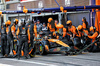GP MONACO, Oscar Piastri (AUS) McLaren MCL39 makes a pit stop.

25.05.2025. Formula 1 World Championship, Rd 8, Monaco Grand Prix, Monte Carlo, Monaco, Gara Day.

- www.xpbimages.com, EMail: requests@xpbimages.com © Copyright: Batchelor / XPB Images