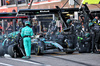 GP MONACO, George Russell (GBR) Mercedes AMG F1 W16 makes a pit stop.

25.05.2025. Formula 1 World Championship, Rd 8, Monaco Grand Prix, Monte Carlo, Monaco, Gara Day.

- www.xpbimages.com, EMail: requests@xpbimages.com © Copyright: Batchelor / XPB Images