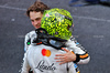 GP MONACO, Gara winner Lando Norris (GBR) McLaren celebrates with third placed team mate Oscar Piastri (AUS) McLaren in parc ferme.

25.05.2025. Formula 1 World Championship, Rd 8, Monaco Grand Prix, Monte Carlo, Monaco, Gara Day.

- www.xpbimages.com, EMail: requests@xpbimages.com © Copyright: Batchelor / XPB Images