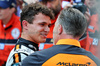 GP MONACO, Gara winner Lando Norris (GBR) McLaren celebrates with Zak Brown (USA) McLaren Executive Director in parc ferme.

25.05.2025. Formula 1 World Championship, Rd 8, Monaco Grand Prix, Monte Carlo, Monaco, Gara Day.

- www.xpbimages.com, EMail: requests@xpbimages.com © Copyright: Charniaux / XPB Images