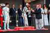 GP MONACO, The podium (L to R): Charles Leclerc (MON) Ferrari, second; Lando Norris (GBR) McLaren, vincitore; HSH Prince Albert of Monaco (MON); Oscar Piastri (AUS) McLaren, third.

25.05.2025. Formula 1 World Championship, Rd 8, Monaco Grand Prix, Monte Carlo, Monaco, Gara Day.

- www.xpbimages.com, EMail: requests@xpbimages.com © Copyright: Charniaux / XPB Images