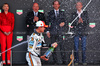GP MONACO, Gara winner Lando Norris (GBR) McLaren celebrates on the podium.

25.05.2025. Formula 1 World Championship, Rd 8, Monaco Grand Prix, Monte Carlo, Monaco, Gara Day.

- www.xpbimages.com, EMail: requests@xpbimages.com © Copyright: Batchelor / XPB Images