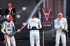 GP MONACO, (L to R): Gara winner Lando Norris (GBR) McLaren celebrates on the podium with Oscar Piastri (AUS) McLaren e Charles Leclerc (MON) Ferrari.

25.05.2025. Formula 1 World Championship, Rd 8, Monaco Grand Prix, Monte Carlo, Monaco, Gara Day.

- www.xpbimages.com, EMail: requests@xpbimages.com © Copyright: Batchelor / XPB Images