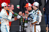 GP MONACO, The podium (L to R): Charles Leclerc (MON) Ferrari, second; Zak Brown (USA) McLaren Executive Director; Lando Norris (GBR) McLaren, vincitore; Oscar Piastri (AUS) McLaren, third.

25.05.2025. Formula 1 World Championship, Rd 8, Monaco Grand Prix, Monte Carlo, Monaco, Gara Day.

- www.xpbimages.com, EMail: requests@xpbimages.com © Copyright: Batchelor / XPB Images