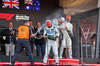 GP MONACO, Oscar Piastri (AUS) McLaren celebrates his third position on the podium with Zak Brown (USA) McLaren Executive Director.

25.05.2025. Formula 1 World Championship, Rd 8, Monaco Grand Prix, Monte Carlo, Monaco, Gara Day.

- www.xpbimages.com, EMail: requests@xpbimages.com © Copyright: Charniaux / XPB Images
