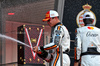 GP MONACO, Gara winner Lando Norris (GBR) McLaren celebrates on the podium with Oscar Piastri (AUS) McLaren.

25.05.2025. Formula 1 World Championship, Rd 8, Monaco Grand Prix, Monte Carlo, Monaco, Gara Day.

- www.xpbimages.com, EMail: requests@xpbimages.com © Copyright: Bearne / XPB Images