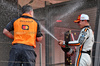 GP MONACO, Gara winner Lando Norris (GBR) McLaren celebrates on the podium with Zak Brown (USA) McLaren Executive Director.

25.05.2025. Formula 1 World Championship, Rd 8, Monaco Grand Prix, Monte Carlo, Monaco, Gara Day.

- www.xpbimages.com, EMail: requests@xpbimages.com © Copyright: Bearne / XPB Images