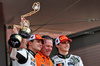 GP MONACO, (L to R): Gara winner Lando Norris (GBR) McLaren on the podium with Zak Brown (USA) McLaren Executive Director e third placed Oscar Piastri (AUS) McLaren.

25.05.2025. Formula 1 World Championship, Rd 8, Monaco Grand Prix, Monte Carlo, Monaco, Gara Day.

- www.xpbimages.com, EMail: requests@xpbimages.com © Copyright: Bearne / XPB Images