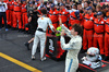 GP MONACO, Charles Leclerc (MON) Ferrari celebrates his second position in parc ferme.

25.05.2025. Formula 1 World Championship, Rd 8, Monaco Grand Prix, Monte Carlo, Monaco, Gara Day.

- www.xpbimages.com, EMail: requests@xpbimages.com © Copyright: Bearne / XPB Images