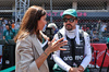 GP MONACO, Fernando Alonso (ESP) Aston Martin F1 Team with Domenica Melissa Jimenez Dionisio (ESP) DAZN Presenter, on the grid.

25.05.2025. Formula 1 World Championship, Rd 8, Monaco Grand Prix, Monte Carlo, Monaco, Gara Day.

- www.xpbimages.com, EMail: requests@xpbimages.com © Copyright: Moy / XPB Images