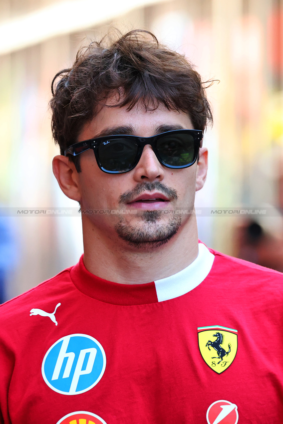 GP MONACO, Charles Leclerc (MON) Ferrari.

22.05.2025. Formula 1 World Championship, Rd 8, Monaco Grand Prix, Monte Carlo, Monaco, Preparation Day.

- www.xpbimages.com, EMail: requests@xpbimages.com © Copyright: Batchelor / XPB Images