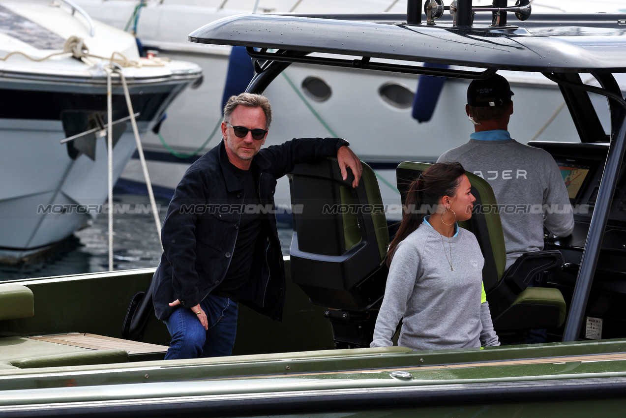 GP MONACO, Christian Horner (GBR) Red Bull Racing Team Principal.

22.05.2025. Formula 1 World Championship, Rd 8, Monaco Grand Prix, Monte Carlo, Monaco, Preparation Day.

- www.xpbimages.com, EMail: requests@xpbimages.com © Copyright: Moy / XPB Images