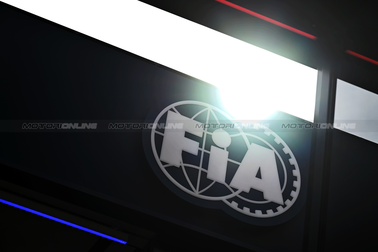 GP MONACO, FIA Logo.

22.05.2025. Formula 1 World Championship, Rd 8, Monaco Grand Prix, Monte Carlo, Monaco, Preparation Day.

- www.xpbimages.com, EMail: requests@xpbimages.com © Copyright: Price / XPB Images