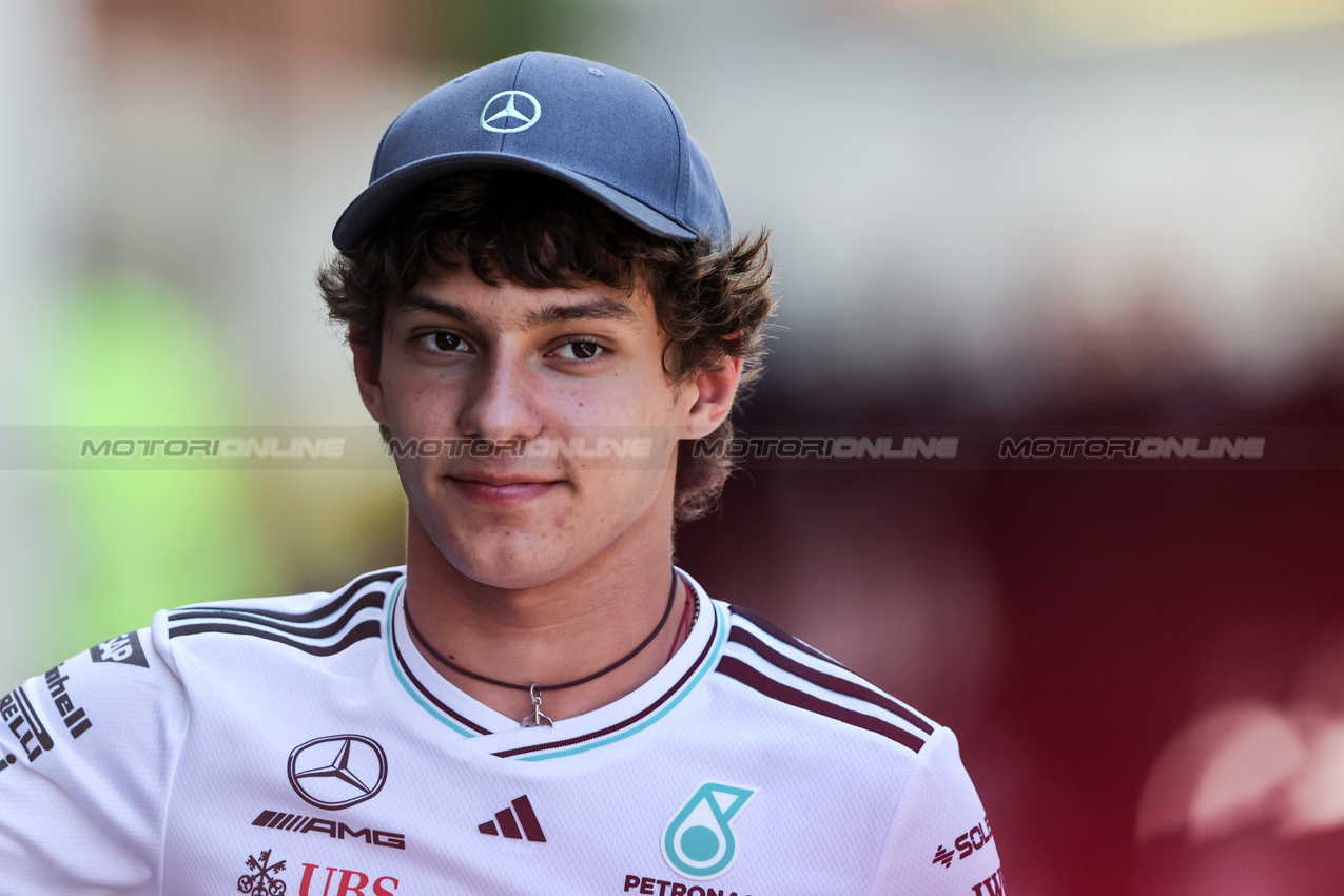 GP MONACO, Andrea Kimi Antonelli (ITA), Mercedes AMG F1 
22.05.2025. Formula 1 World Championship, Rd 8, Monaco Grand Prix, Monte Carlo, Monaco, Preparation Day.
- www.xpbimages.com, EMail: requests@xpbimages.com © Copyright: Charniaux / XPB Images