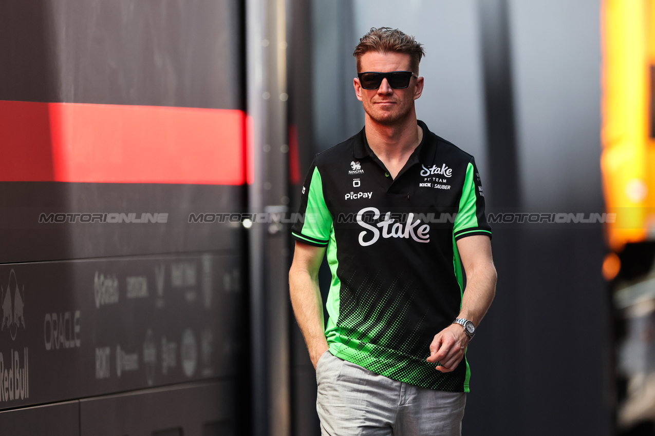 GP MONACO, Nico Hulkenberg (GER), Sauber F1 Team 
22.05.2025. Formula 1 World Championship, Rd 8, Monaco Grand Prix, Monte Carlo, Monaco, Preparation Day.
- www.xpbimages.com, EMail: requests@xpbimages.com © Copyright: Charniaux / XPB Images