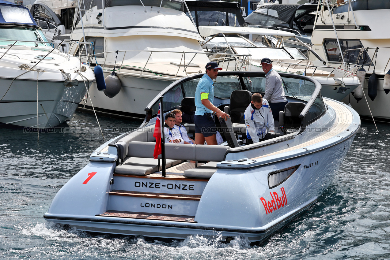 GP MONACO, Isack Hadjar (FRA) Racing Bulls.

22.05.2025. Formula 1 World Championship, Rd 8, Monaco Grand Prix, Monte Carlo, Monaco, Preparation Day.

- www.xpbimages.com, EMail: requests@xpbimages.com © Copyright: Moy / XPB Images