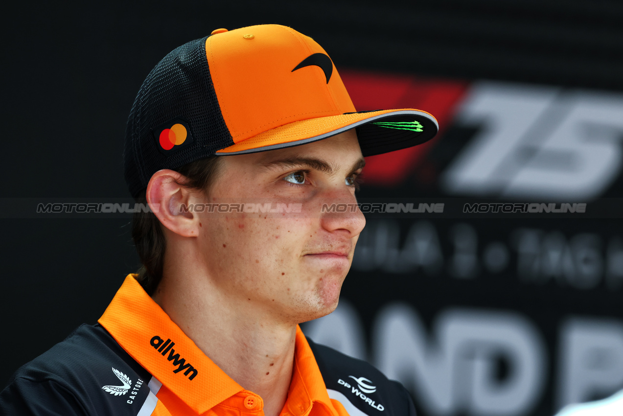 GP MONACO, Oscar Piastri (AUS) McLaren.

22.05.2025. Formula 1 World Championship, Rd 8, Monaco Grand Prix, Monte Carlo, Monaco, Preparation Day.

- www.xpbimages.com, EMail: requests@xpbimages.com © Copyright: Batchelor / XPB Images