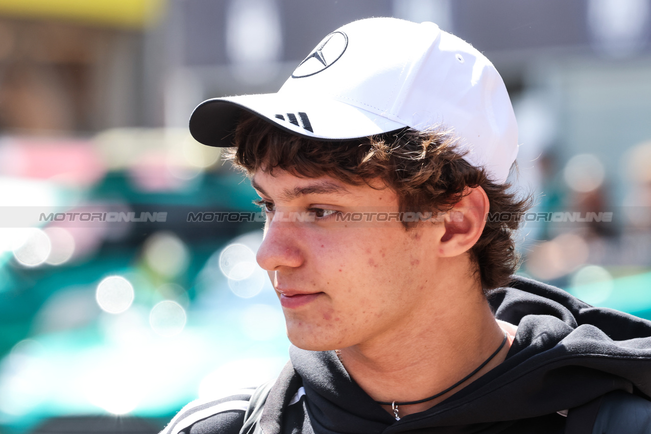 GP MONACO, Andrea Kimi Antonelli (ITA), Mercedes AMG F1 
22.05.2025. Formula 1 World Championship, Rd 8, Monaco Grand Prix, Monte Carlo, Monaco, Preparation Day.
- www.xpbimages.com, EMail: requests@xpbimages.com © Copyright: Charniaux / XPB Images
