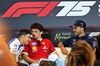 GP MONACO, (L to R): Isack Hadjar (FRA) Racing Bulls; Charles Leclerc (MON) Ferrari; e Pierre Gasly (FRA) Alpine F1 Team, in the FIA Press Conference.

22.05.2025. Formula 1 World Championship, Rd 8, Monaco Grand Prix, Monte Carlo, Monaco, Preparation Day.

- www.xpbimages.com, EMail: requests@xpbimages.com © Copyright: Bearne / XPB Images