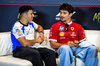 GP MONACO, (L to R): Isack Hadjar (FRA) Racing Bulls e Charles Leclerc (MON) Ferrari in the FIA Press Conference.

22.05.2025. Formula 1 World Championship, Rd 8, Monaco Grand Prix, Monte Carlo, Monaco, Preparation Day.

- www.xpbimages.com, EMail: requests@xpbimages.com © Copyright: Bearne / XPB Images