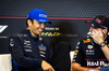 GP MONACO, (L to R): Alexander Albon (THA) Atlassian Williams Racing e Max Verstappen (NLD) Red Bull Racing in the FIA Press Conference.

22.05.2025. Formula 1 World Championship, Rd 8, Monaco Grand Prix, Monte Carlo, Monaco, Preparation Day.

- www.xpbimages.com, EMail: requests@xpbimages.com © Copyright: Bearne / XPB Images