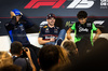 GP MONACO, (L to R): Alexander Albon (THA) Atlassian Williams Racing; Max Verstappen (NLD) Red Bull Racing; e Gabriel Bortoleto (BRA) Sauber, in the FIA Press Conference.

22.05.2025. Formula 1 World Championship, Rd 8, Monaco Grand Prix, Monte Carlo, Monaco, Preparation Day.

- www.xpbimages.com, EMail: requests@xpbimages.com © Copyright: Bearne / XPB Images