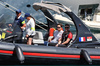 GP MONACO, Oliver Bearman (GBR) Haas F1 Team with Martin Poole (GBR) Haas F1 Team Personal Trainer.

22.05.2025. Formula 1 World Championship, Rd 8, Monaco Grand Prix, Monte Carlo, Monaco, Preparation Day.

- www.xpbimages.com, EMail: requests@xpbimages.com © Copyright: Moy / XPB Images