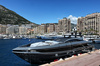GP MONACO, Unleash the Lion - the boat of Max Verstappen (NLD) Red Bull Racing, in the Monaco Harbour.

22.05.2025. Formula 1 World Championship, Rd 8, Monaco Grand Prix, Monte Carlo, Monaco, Preparation Day.

- www.xpbimages.com, EMail: requests@xpbimages.com © Copyright: Moy / XPB Images