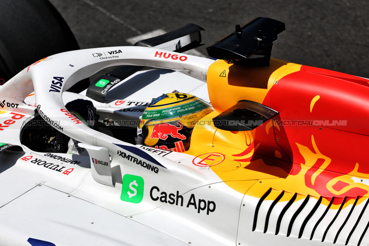 GP MONACO, Isack Hadjar (FRA) Racing Bulls VCARB 02.

24.05.2025. Formula 1 World Championship, Rd 8, Monaco Grand Prix, Monte Carlo, Monaco, Qualifiche Day.

- www.xpbimages.com, EMail: requests@xpbimages.com © Copyright: Batchelor / XPB Images