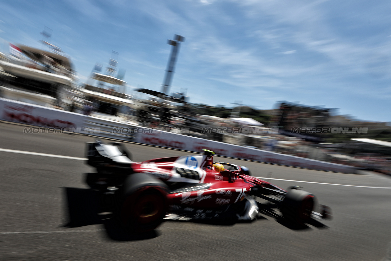 GP MONACO, Lewis Hamilton (GBR) Ferrari SF-25.

24.05.2025. Formula 1 World Championship, Rd 8, Monaco Grand Prix, Monte Carlo, Monaco, Qualifiche Day.

- www.xpbimages.com, EMail: requests@xpbimages.com © Copyright: Bearne / XPB Images