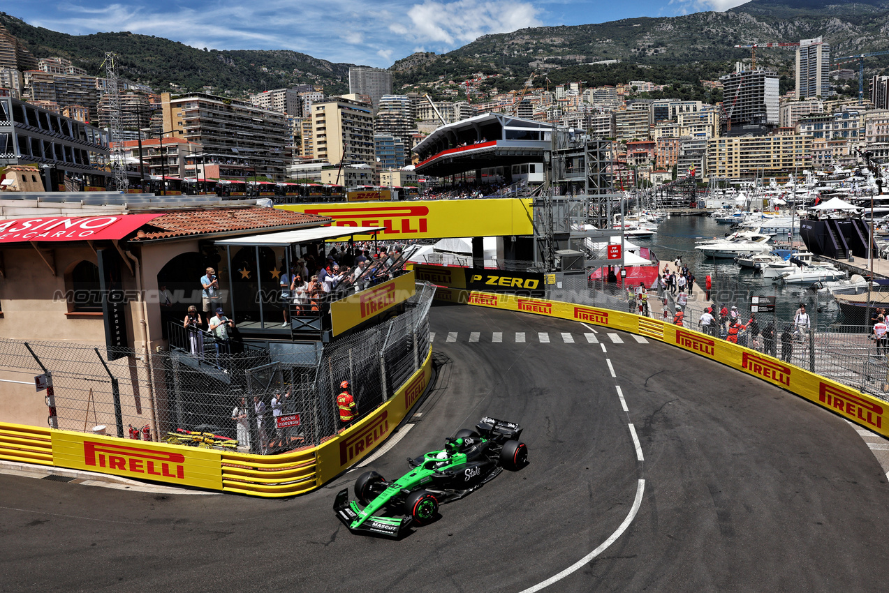 GP MONACO, Nico Hulkenberg (GER) Sauber C45.

24.05.2025. Formula 1 World Championship, Rd 8, Monaco Grand Prix, Monte Carlo, Monaco, Qualifiche Day.

- www.xpbimages.com, EMail: requests@xpbimages.com © Copyright: Batchelor / XPB Images