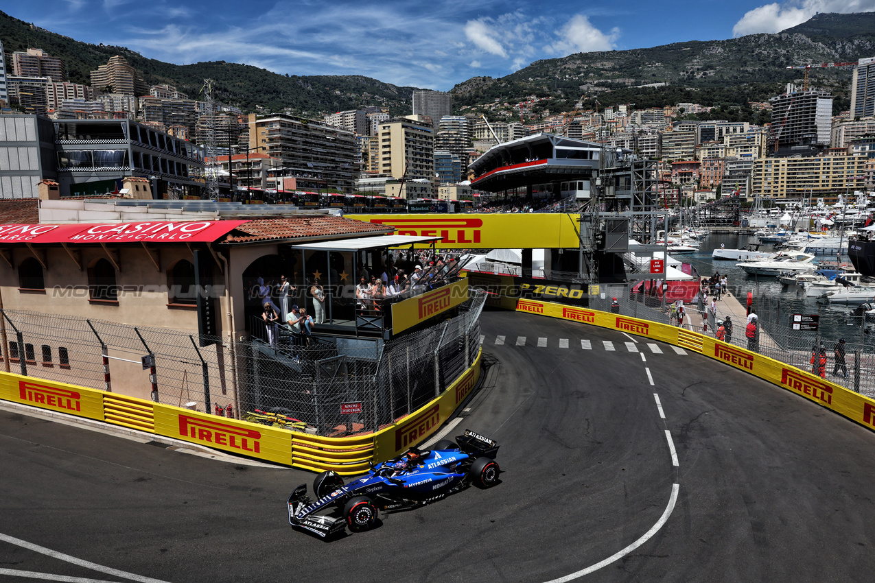 GP MONACO, Alexander Albon (THA) Atlassian Williams Racing FW47.

24.05.2025. Formula 1 World Championship, Rd 8, Monaco Grand Prix, Monte Carlo, Monaco, Qualifiche Day.

- www.xpbimages.com, EMail: requests@xpbimages.com © Copyright: Batchelor / XPB Images