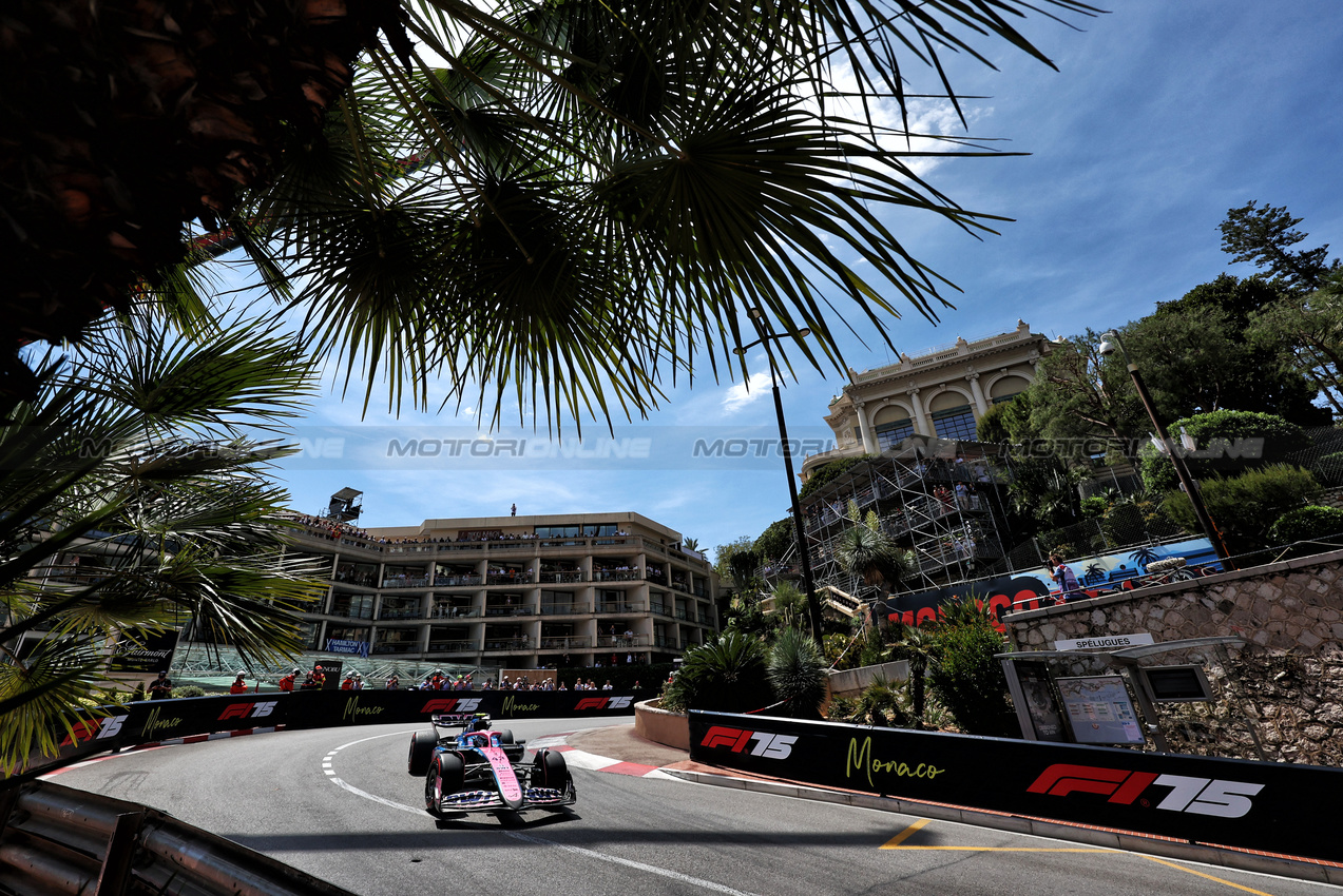 GP MONACO, Franco Colapinto (ARG) Alpine F1 Team A525.

24.05.2025. Formula 1 World Championship, Rd 8, Monaco Grand Prix, Monte Carlo, Monaco, Qualifiche Day.

- www.xpbimages.com, EMail: requests@xpbimages.com © Copyright: Moy / XPB Images